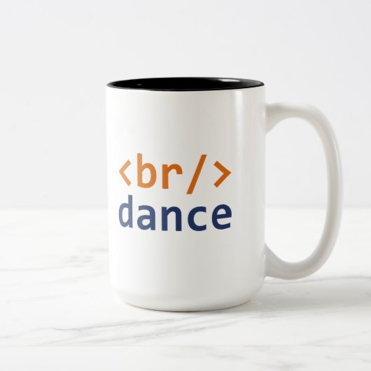 Tasse 2 Couleurs Code de rupture (Droit)