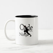 Tasse 2 Couleurs Code Ninja (Gauche)