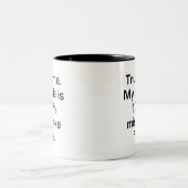 Tasse 2 Couleurs Code sans erreur (Centre)