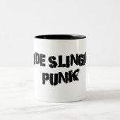 Tasse 2 Couleurs Codez lancer le punk (Centre)
