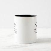 Tasse 2 Couleurs Coding Coder Programmeur Coding (Centre)