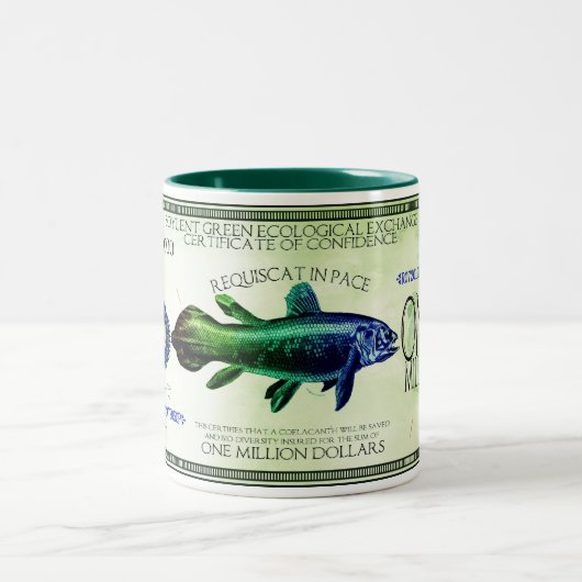 Tasse 2 Couleurs Coelacanth-Ecodollars (Centre)