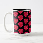 Tasse 2 Couleurs Coeur (Gauche)