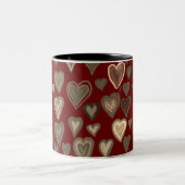 Tasse 2 Couleurs coeur (Centre)