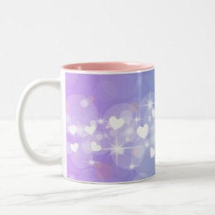 Tasse 2 Couleurs Coeur clair