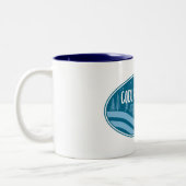 Tasse 2 Couleurs Coeur d'Alene Idaho Outdoors (Gauche)