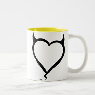 Tasse 2 Couleurs Coeur de diable