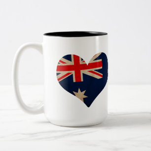 Tasse 2 Couleurs Coeur de l'Australie