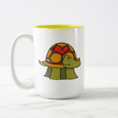 Tasse 2 Couleurs Coeur de Shell de tortue (Gauche)