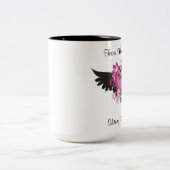 Tasse 2 Couleurs Coeur et âme d'équipe (Centre)