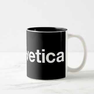 Tasse 2 Couleurs Coeur I helvetica