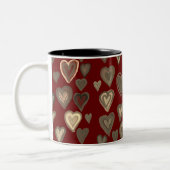Tasse 2 Couleurs cœurs (Gauche)