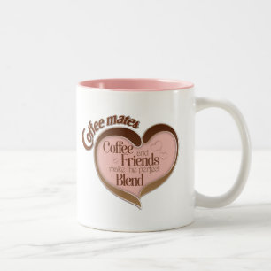 Tasse 2 Couleurs Coeurs de café