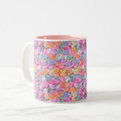 Tasse 2 Couleurs Coeurs de conversation (Devant gauche)