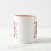 Tasse 2 Couleurs Cœurs de la Saint-Valentin (Centre)