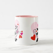 Tasse 2 Couleurs Coeurs de vache (Centre)
