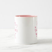 Tasse 2 Couleurs Coeurs roses Heureuses Saintes-Valentin (Centre)