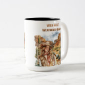 Tasse 2 Couleurs Coeurs sauvages (Devant droit)