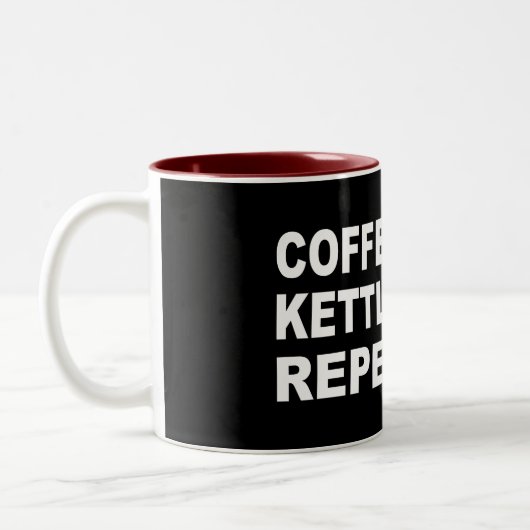 Tasse 2 Couleurs Coffee Kettlebells Répéter (Gauche)