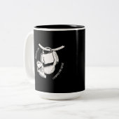 Tasse 2 Couleurs Coffee Sloth (blanc) (Devant gauche)