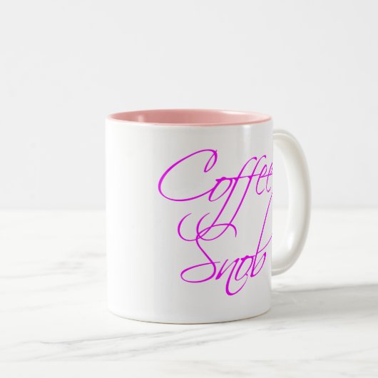Tasse 2 Couleurs Coffee snob (Devant droit)