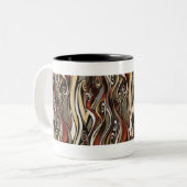 Tasse 2 Couleurs coffeesteamfabric, vapeur de café, HumanJ (Devant gauche)