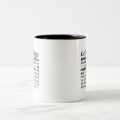 Tasse 2 Couleurs Cofféiologie (Centre)