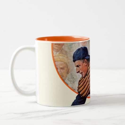 Tasse 2 Couleurs Coffre-fort au plat (Gauche)