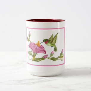 Tasse 2 Couleurs Colibri