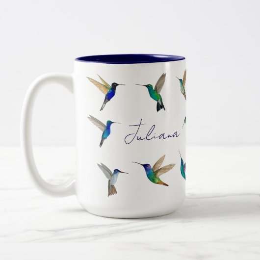 Tasse 2 Couleurs Colibri (Gauche)