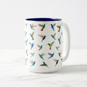 Tasse 2 Couleurs Colibri (Devant droit)
