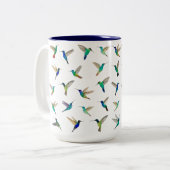 Tasse 2 Couleurs Colibri (Devant gauche)