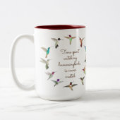 Tasse 2 Couleurs Colibri (Gauche)