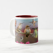 Tasse 2 Couleurs Colibri (Devant gauche)