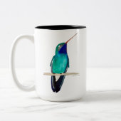 Tasse 2 Couleurs Colibri à bec large (Gauche)