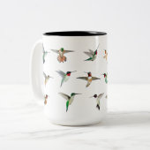 Tasse 2 Couleurs Colibri d'Amérique du Nord  (Devant gauche)