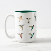 Tasse 2 Couleurs Colibri de l'Amérique du Nord (Gauche)