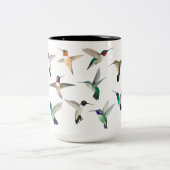 Tasse 2 Couleurs Colibri de l'Amérique du Nord (Centre)