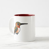 Tasse 2 Couleurs Colibri roux (Devant gauche)