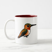 Tasse 2 Couleurs Colibri roux (Gauche)