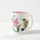 Tasse 2 Couleurs Colibris (Devant droit)