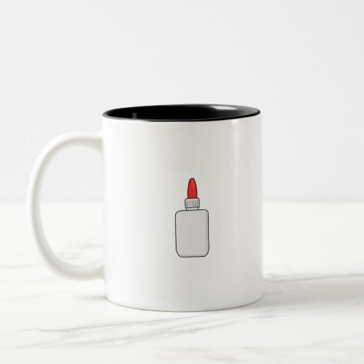 Tasse 2 Couleurs Colle (Gauche)