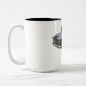 Tasse 2 Couleurs Collecte 1956 de Chevrolet de noir (Gauche)