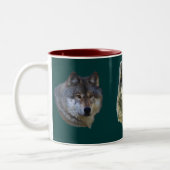 Tasse 2 Couleurs Collection Alpha Grey Wolf (Gauche)