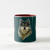 Tasse 2 Couleurs Collection Alpha Grey Wolf (Centre)