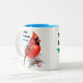 Tasse 2 Couleurs Collection Birdie (Devant gauche)