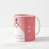 Tasse 2 Couleurs Collection Dame Élégance (Devant droit)