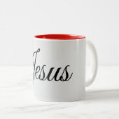 Tasse 2 Couleurs Collection de cadeaux de foi - (Devant droit)