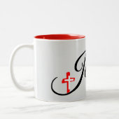 Tasse 2 Couleurs Collection de cadeaux de foi - (Gauche)