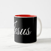 Tasse 2 Couleurs Collection de cadeaux de foi - (Devant droit)